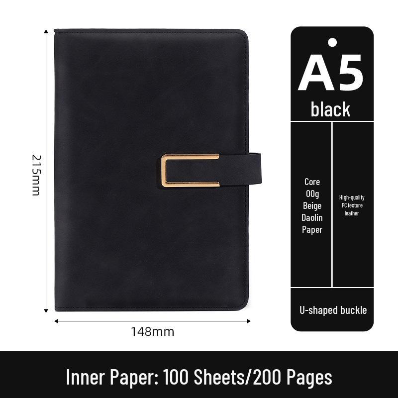 Custom A5 Notebook with Logo - Corporate Meeting Diary & Gift Box Set