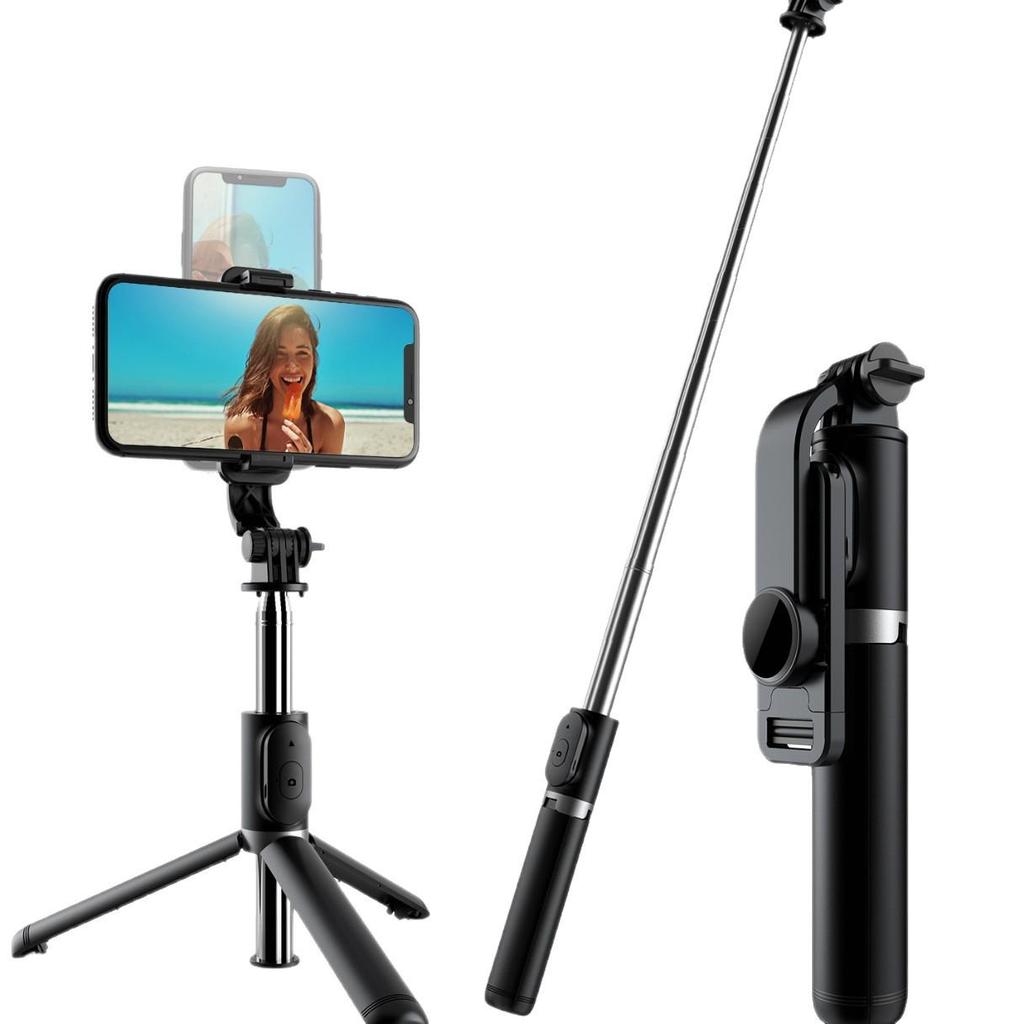 Portable Bluetooth Selfie Stick Tripod: Anti-Shake, Extendable, Travel-Ready Phone Holder