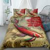Chinoiserie Cherry Blossom Duvet Cover Set UK Single Double Queen US Twin Full King Size  Bed Linen Set