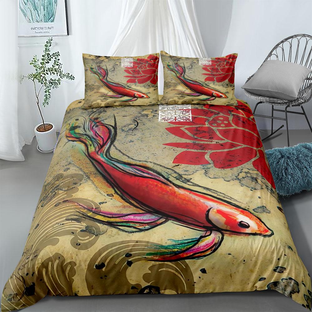 Chinoiserie Cherry Blossom Duvet Cover Set UK Single Double Queen US Twin Full King Size  Bed Linen Set