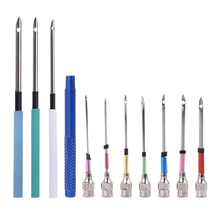 

Crochet Knitting Needles Embroidery Felting Punch Needles with Storage Bottle 1