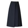 Women's Fashionable A-line Pleated Midi Skirt, High Waist, Slimming Large Hem, Casual 2026 Spring Collection