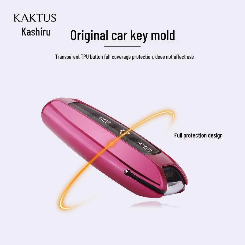 KAKTUS Key Case for Great Wall Haval H6 Coupe, H2S, M6F5, H4, F7X, and Sports Models