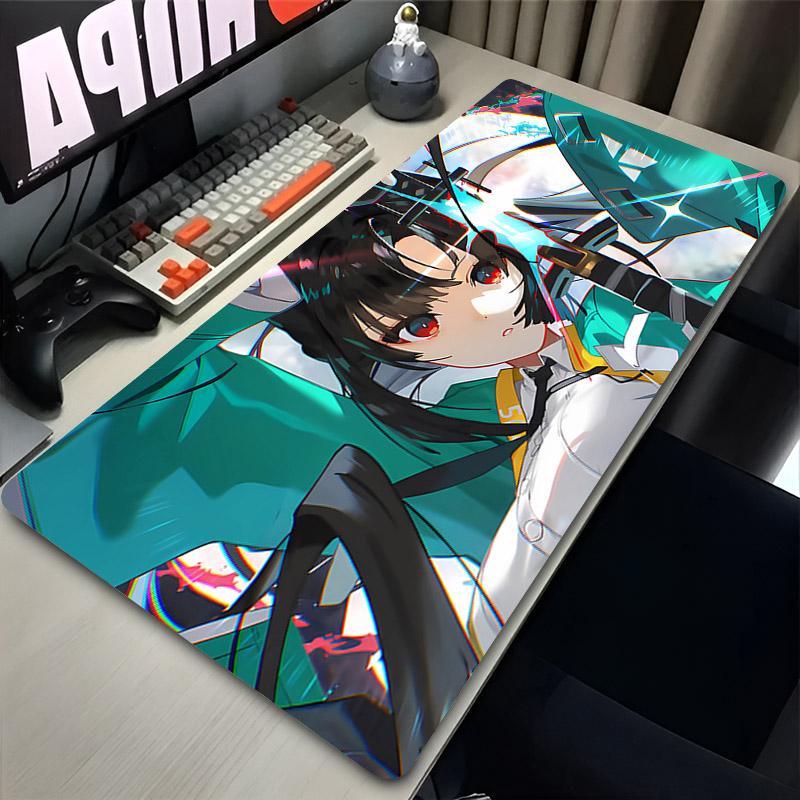 Zenless Zone Zero Hoshimi Miyabi Podložka pod myš Herní příslušenství Podložka pod myš k počítači Anime ZZZ Podložky na klávesnici a do kanceláře Gumové podložky pod myš