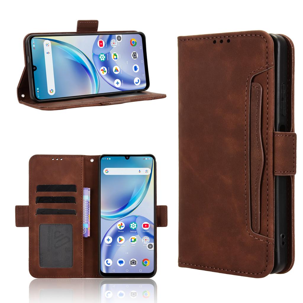 For Oppo A6x 4G Wallet Cases Retro Texture RFID Blocking Leather Phone Cover