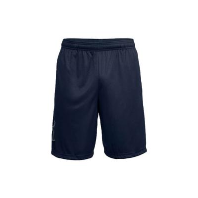 Logo Print Training Shorts Men Bottoms Navy-Blue 1306443-409