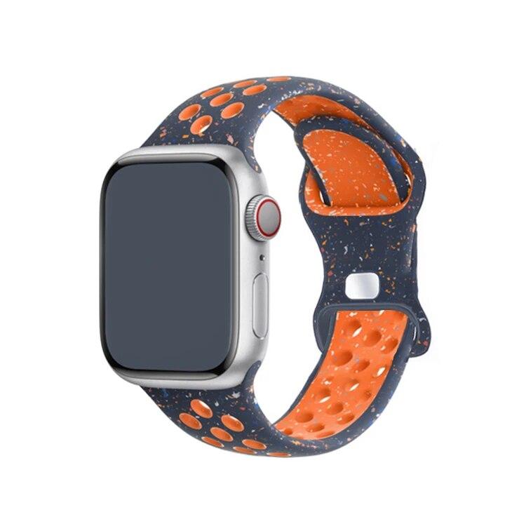 Silicone Strap for Apple Watch Band Ultra2 49mm Series 9 8 7 41mm 45 Mm 38mm 42mm Sport Bracelet iWatch 7 6 SE 5 4 3 44mm 40mm