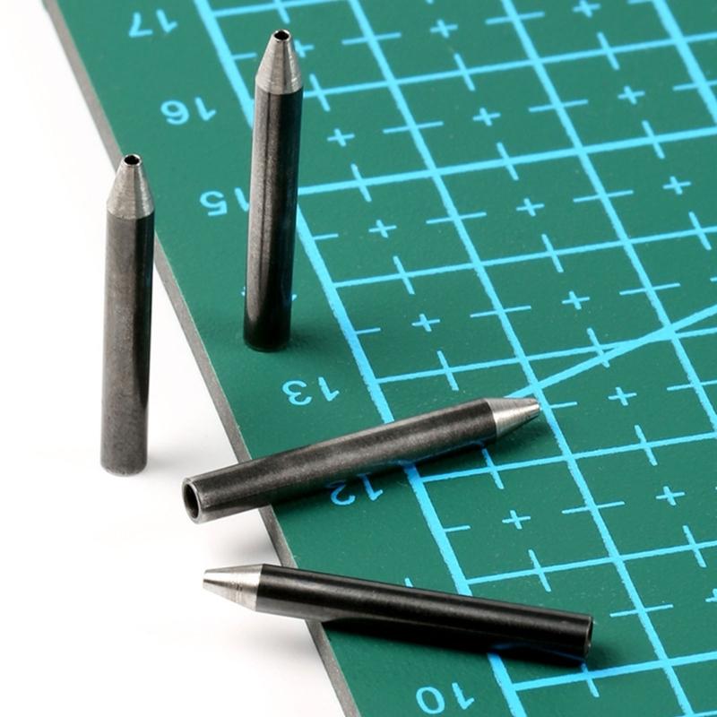 3mm Leather Hole Punch Cutter Tool, Stainless Steel Leather Punching Tool Belt Hole Puncher Tool for Belt Leathercraft