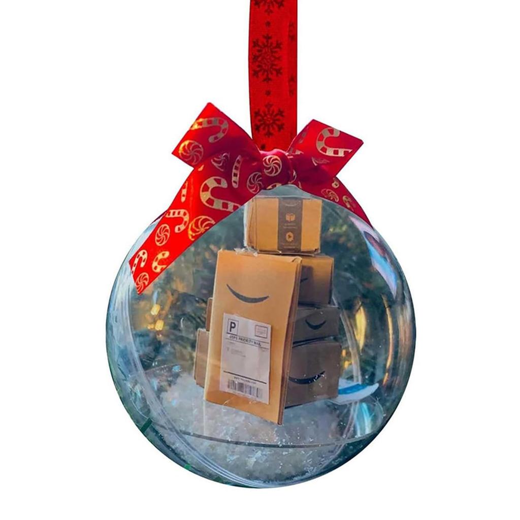 Christmas Tree Ornament Universal Festival Ball Exquisite Fashionable Pendant Transparent Popular Hanging Decroation For Home