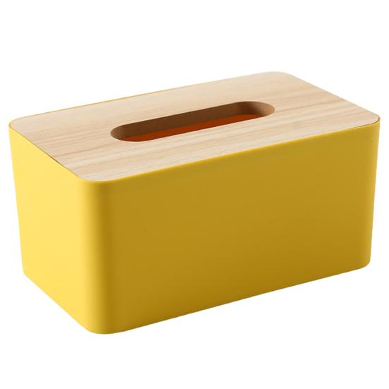 Cutie pentru șervețele în stil nordic Cutii de depozitare pentru șervețele detașabile din plastic pentru serviciu lung