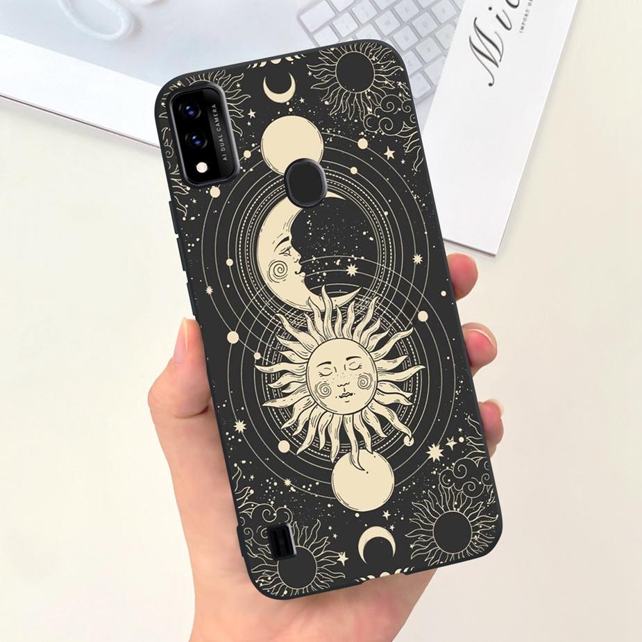 For ZTE Blade A51 Case BladeA71 Cute Astronauts Cartoon Cover Soft TPU Phone Case For ZTE Blade A71 A7030 BladeA51 Fundas Bumper