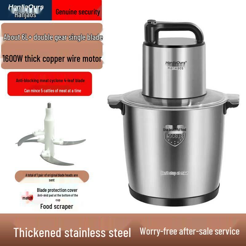 High-Power Multifunction Meat Grinder & Food Processor