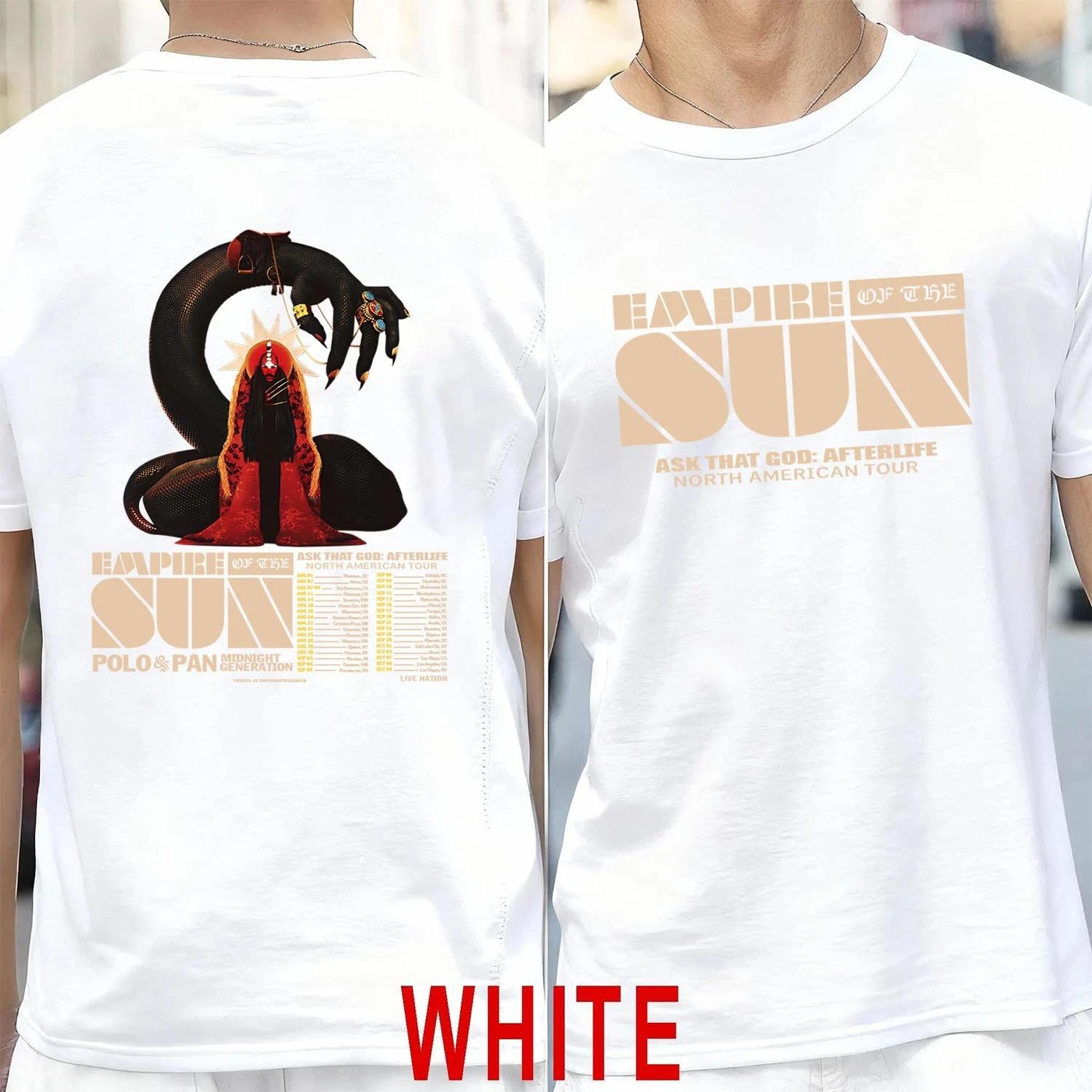Empire Of The Sun Ask That God Afterlife Tour 2026 Inspired T-Shirt XXL
