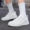 New Height Increasing Shoes for Men Invisible Elevator Sneakers White Leathe Sport Zapatillas De Hombre Big Size 48