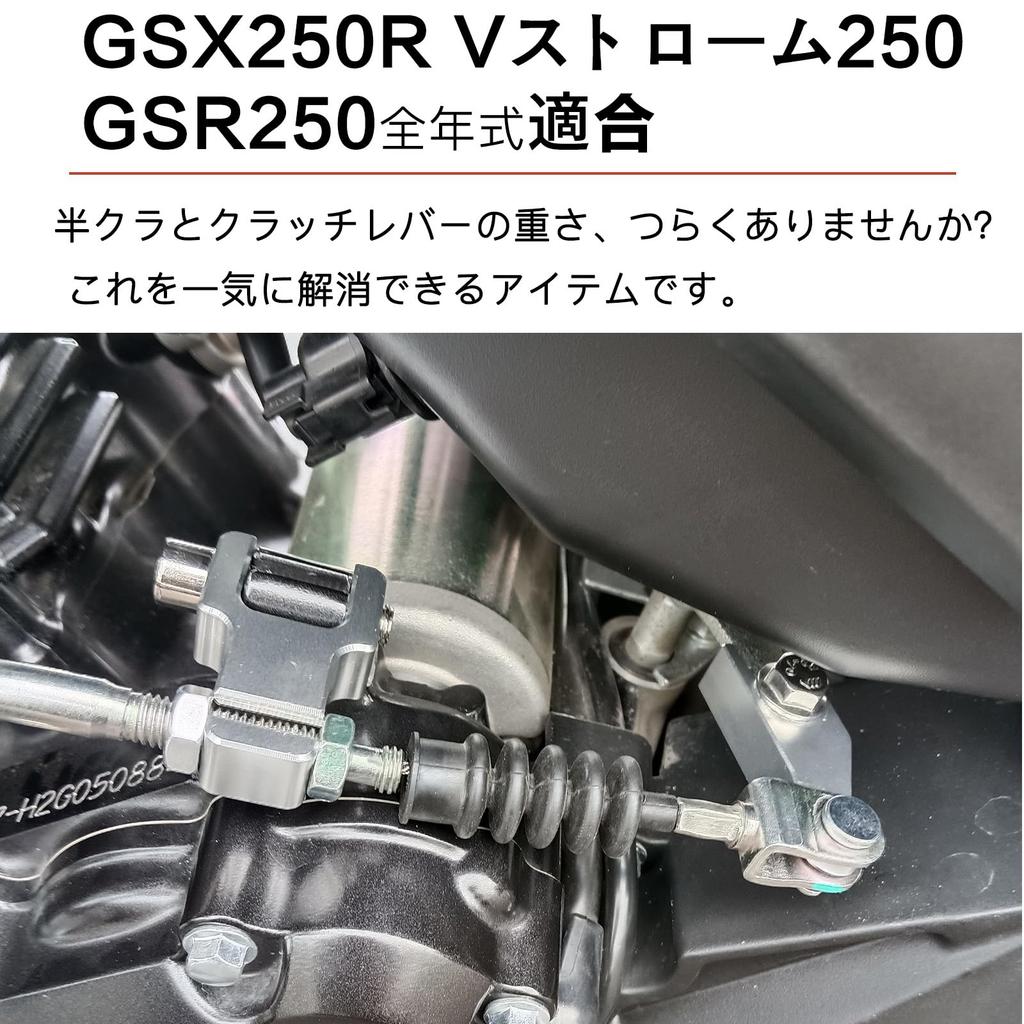 LEDISHUN Motorcycle 1 Finger Clutch Fit Suzuki GSX250R (DN11A) V-Strom 250 GSR250 All Years (Blue)