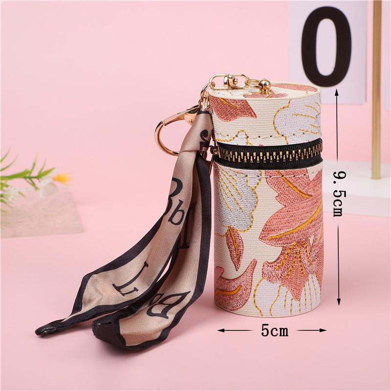 Handmade Chinese Embroidered Coin Purse & Multi-Use Storage Bag for Women