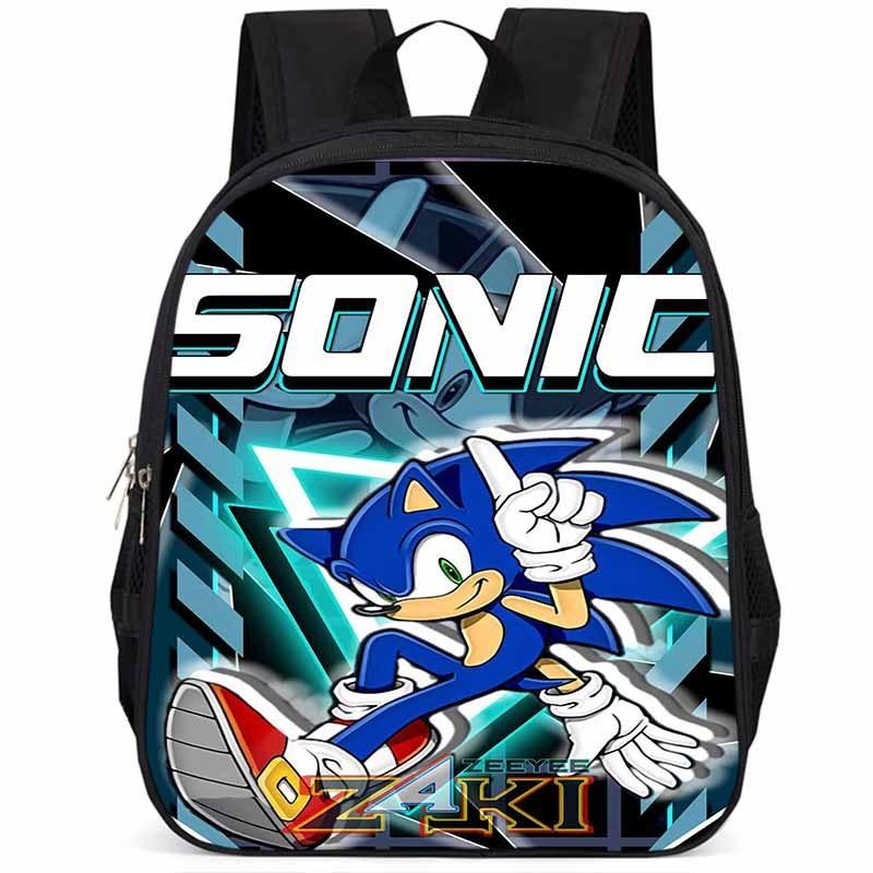 Sonic 15-inch Large Capacity Lightweight Oxford Cloth Backpack For Kids