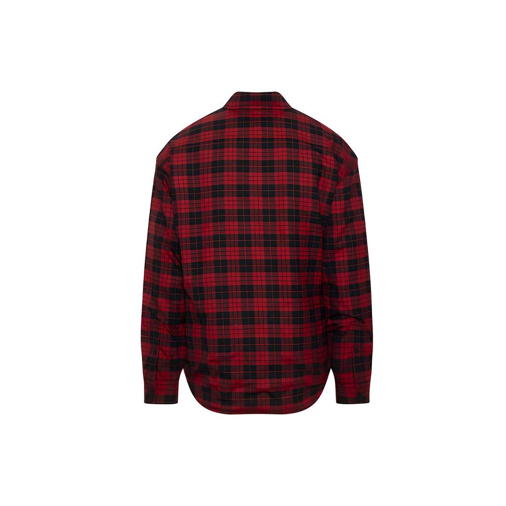 Balenciaga Shirts Men's Red Pointed Collar Moderate Other 642339TJO276167