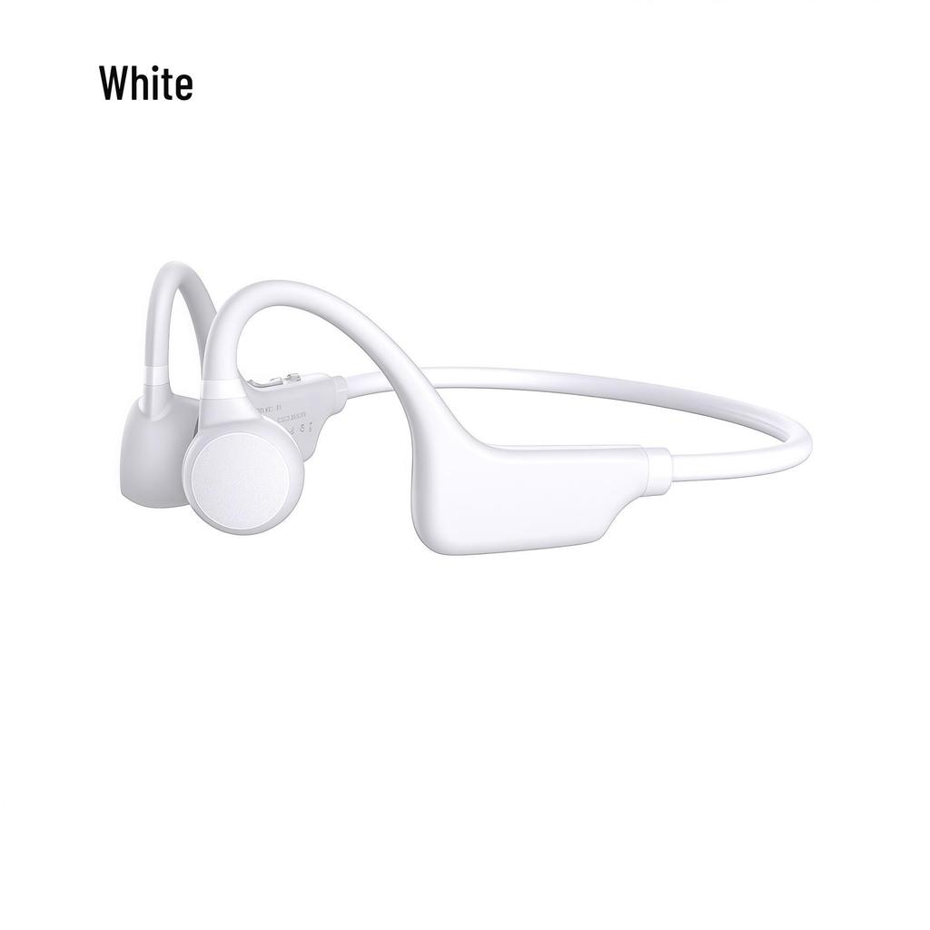 X1 Bone Conduction Bluetooth Ear-Hook Headphones with Memory Card Slot, Long Battery Life, Hi-Fi Stereo, for Running/Sports
