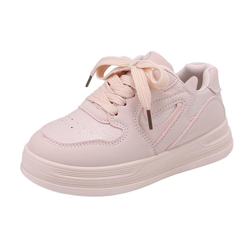 Niche 2025 Trendy Women's Thick-Soled White Skate Shoes - Versatile Casual for Spring & Autumn