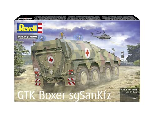 Revell 1/72 Scale German GTK Boxer sgSanKfz Plastic Model Kit 03362 (Combat Vehicle)