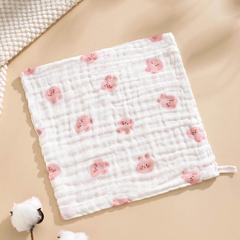 Six-Layer Pure Cotton Baby Bib & Towel Set