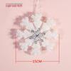 3D Foam Snowflake Dance Props & Christmas Hanging Ornaments