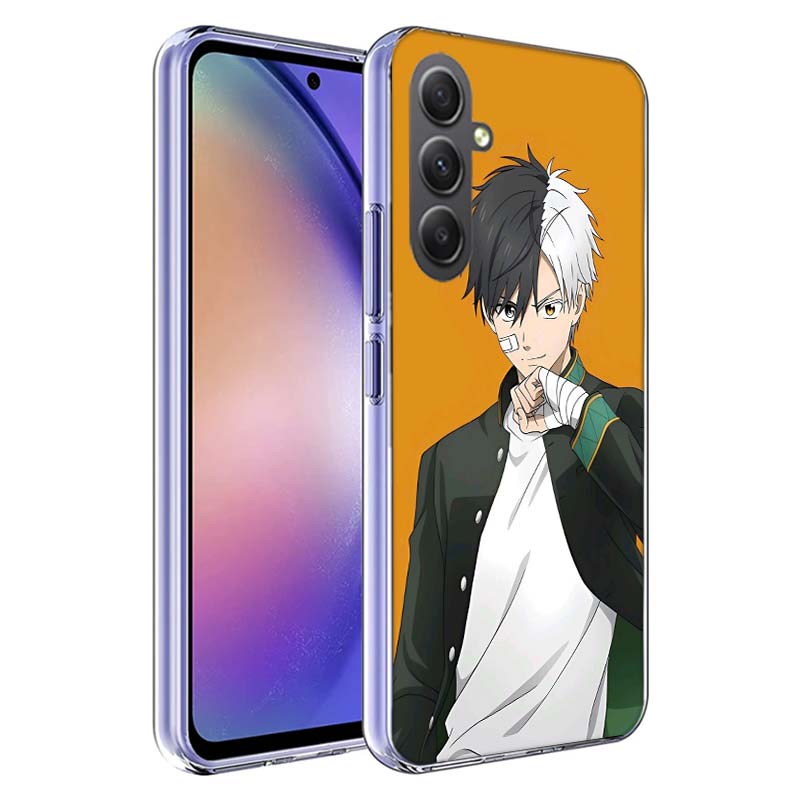Anime Wind Breaker Sakura Phone Case for Samsung A17 A37 A57 A07 A16 A26 A36 A56 A06 A02S A12 A22 A32 A52S A04S A14 A24 A34 A54