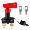 Professional Battery Cutoff Switches Waterproof Brass Terminals 100A Rating For Automotive Marine Use Prevent Fire Hazards
