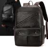 Plecak PU Męski Wielofunkcyjny Plecak Biznesowy Podróżny Dużej Pojemności Tornister Studencki