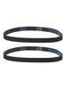 Reliable Gear Drive Belt 150XL037 Timing Belt with 75 Teeth Black Rubber