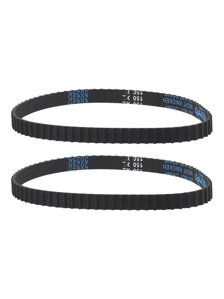 Reliable Gear Drive Belt 150XL037 Timing Belt with 75 Teeth Black Rubber