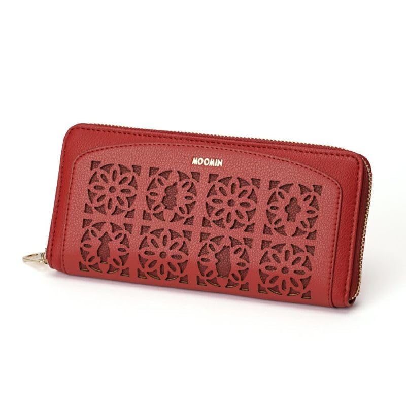 

[Moomin] Wallet Long Little My Snufkin Moomin Nyoronyoro RMPS-03 (Red) червоний