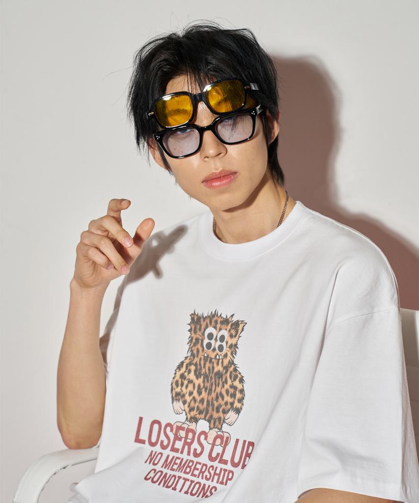 Lujeoseukeulleob Yeti Graphic Short Sleeve T-Shirt White