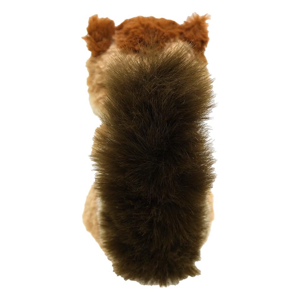 SunLemon Small Chipmunk Plush 8 X 13 X Cute Fluffy's Toy, 14.5 Cm, Animal, P-1553