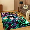 My Hero Academia Deku Bakugou Cartoon Anime Carpet Rug for Bedroom Living Room Sofa Doormat Home Decor,Kid Area Rug Non-slip