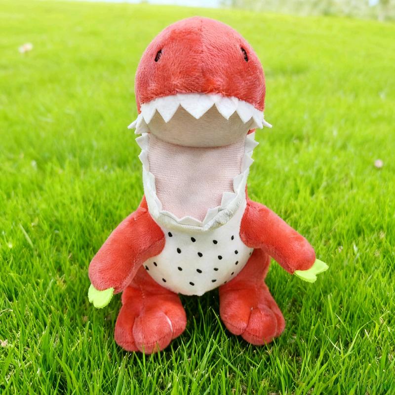 Peluche di Frutto del Drago Tirannosauro Rex Ornamenti Decorativi Unici Raffinati Compagni per Dormire Regali di Compleanno Per Bambine