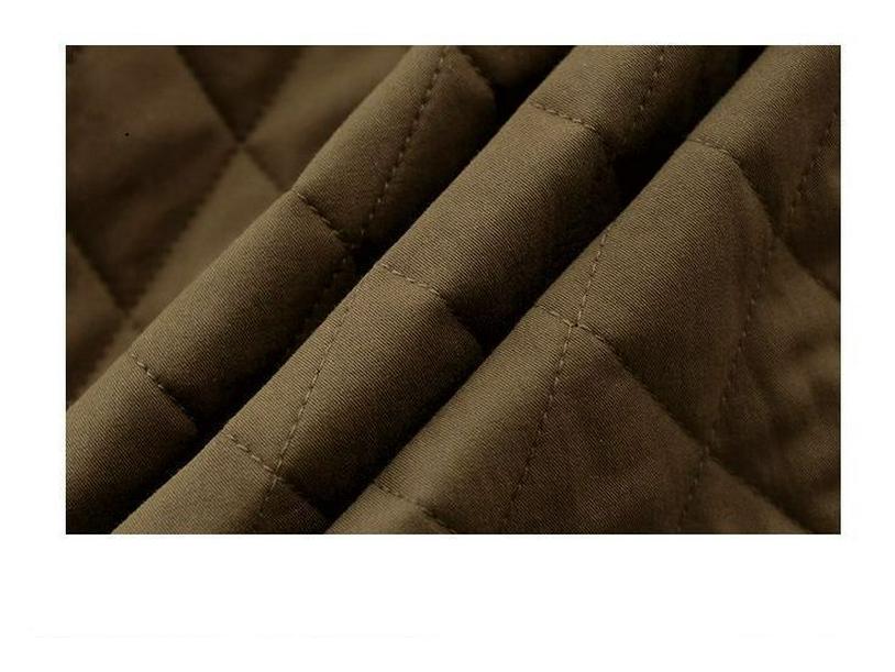 Women's Quilted Light Cotton Jacket - Autumn/Winter 2025, Short Solid Color Outerwear