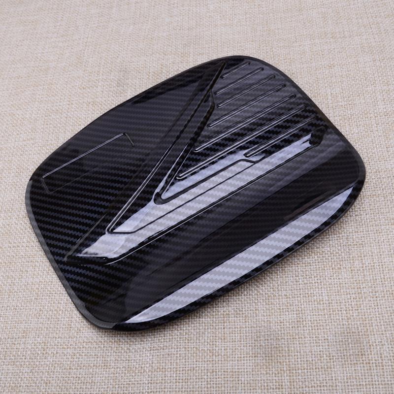 Car Carbon Fiber Grain Style ABS Fuel Gas Tank Cap Cover Fit For Mitsubishi Outlander -2024