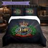 Royal Engineers A.F.C Themed Bedding 3Pcs Duvet Cover Set Decorative Bed Linen For Teen Room Home Decoration