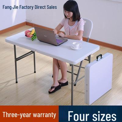 Folding Plastic Outdoor Camping Table - Multi-Purpose for Night Markets, Home, or Dining Use