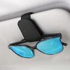 Magnetic PU Leather Glasses Holder for Car Visor, Compact Design for Easy Access & Secure Storage, Car Interior Accessory