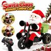 Santa Claus Doll Figure RC Tricycle Cartoon Remote Control Drift Car  Christmas Gift