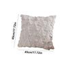 Christmas Pillow Covers 45x45cm Soft Plush Pillowcase (White Christmas Tree)