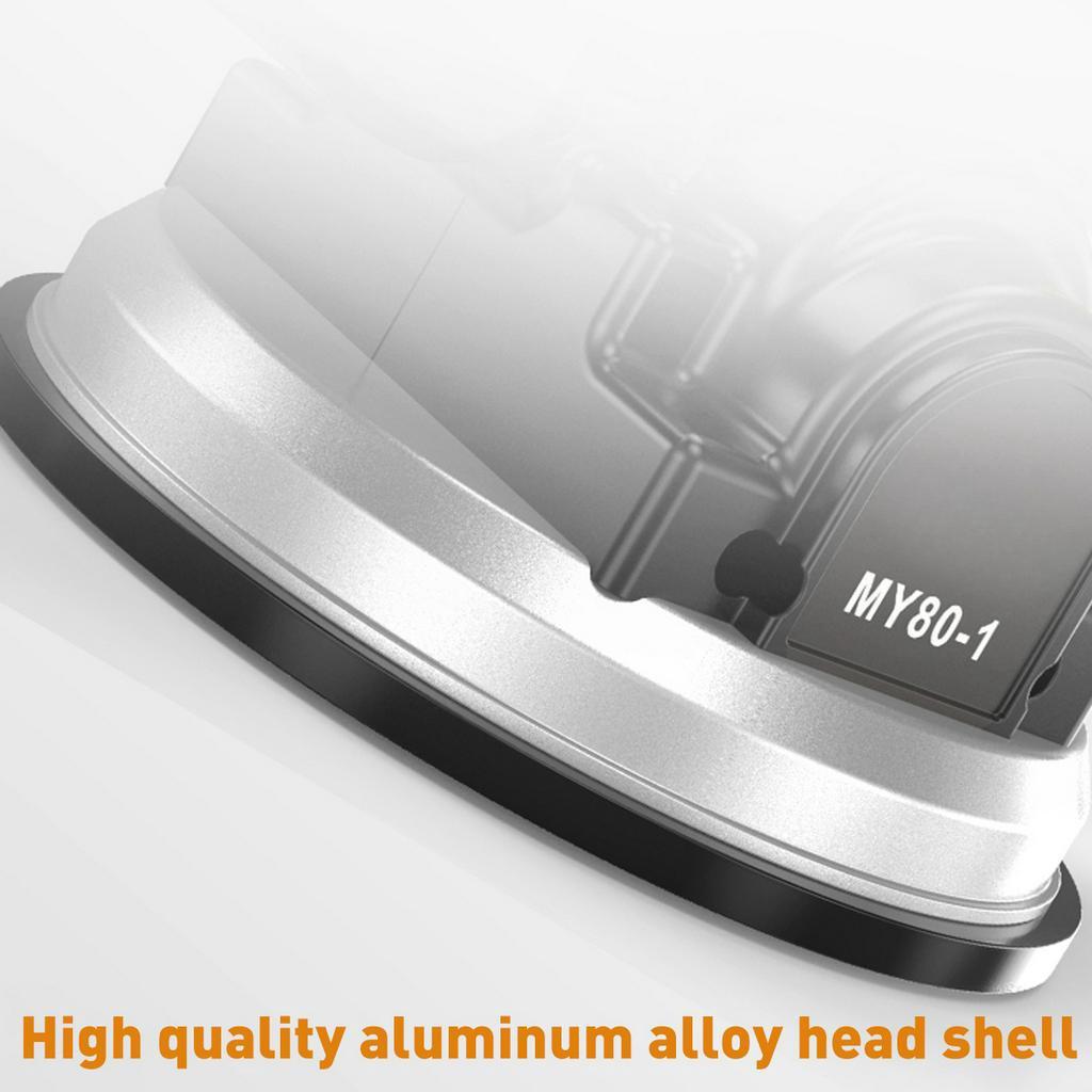 12V 60-100mm 100KG 6 Gänge Fliesenverlegemaschine Fliesen Vibrator Saugnapf Einstellbar Automatischer Bodenvibrator Nivellierwerkzeug Mit Akku Schwarz