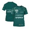 New Men T Shirt Spanish Tshirt Racing Suit F1 Team T-shirt Men's Summer Outdoor Sports Cycling Suit Large Top Men Clothing