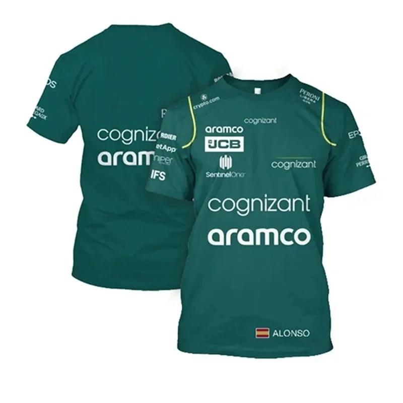ETST 07 Nieuw Heren T-shirt Spaans T-shirt Racepak F1 Team T-shirt Heren Zomer Buitensporten Wielrenpak Groot Top Herenkleding 2XL