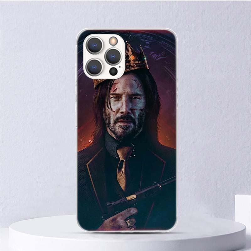 John Wick 4 Movie Soft Case For iPhone 16 17 Air 16E 15 Plus 11 12 13 Mini 14 Pro Max Phone Cover Apple 7 8 SE Coque Funda