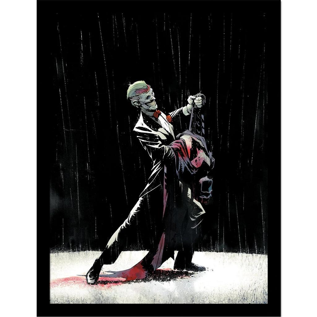 Batman Joker Dance Comic Cover Print