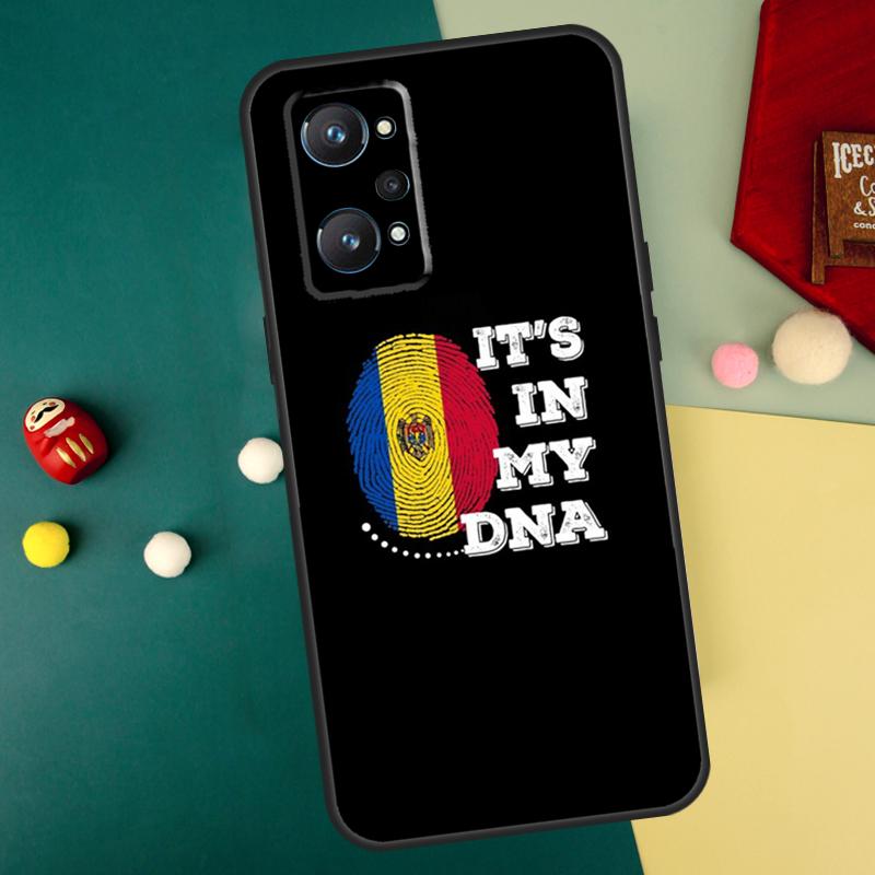 Moldova Flag For Realme 10 11 12 13 14 Pro Plus C67 C65 C63 C61 C55 C53 C51 C35 C71 C75 GT7 15 Pro Case